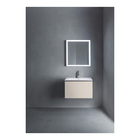 Duravit Waschtischunterschrank L-Cube 62x48,1cm, Tau ma, 1 Auszug, wandhängend