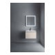 Duravit Waschtischunterschrank L-Cube 62x48,1cm, Tau ma, 1 Auszug, wandhängend