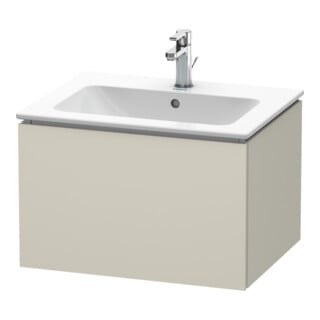 Duravit Waschtischunterschrank L-Cube 62x48,1cm, Tau matt, 1 Ausz., wandhängend