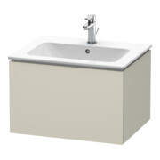 Duravit Waschtischunterschrank L-Cube 62x48,1cm, Tau matt, 1 Ausz., wandhängend