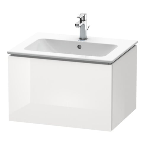 Duravit Waschtischunterschrank L-Cube 62x48,1cm, we. hgl, 1 Ausz., wandhängend