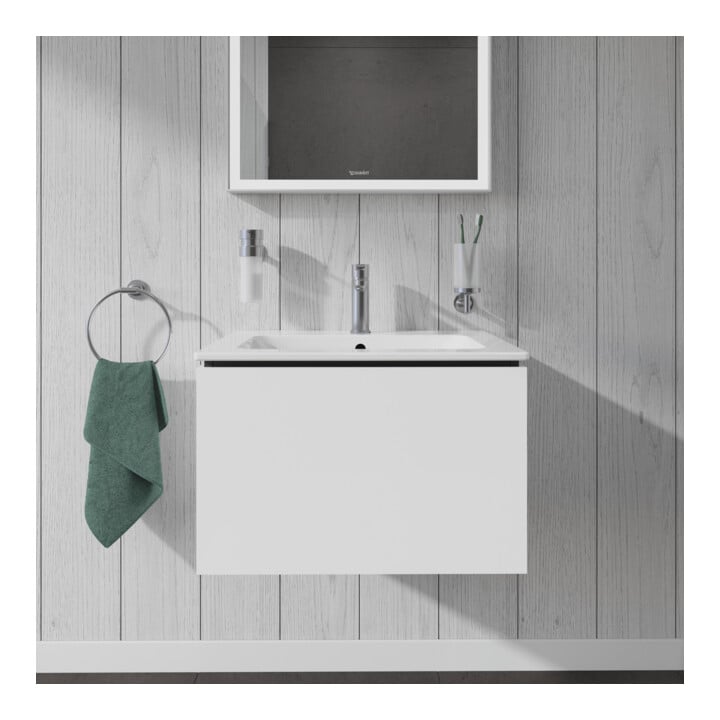 Duravit Waschtischunterschrank L-Cube 62x48,1cm, we. hgl, 1 Ausz., wandhängend
