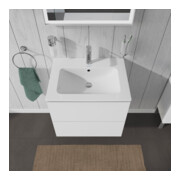 Duravit Waschtischunterschrank L-Cube 62x48,1cm, we. hgl, 2 Schub., wandhängend-2