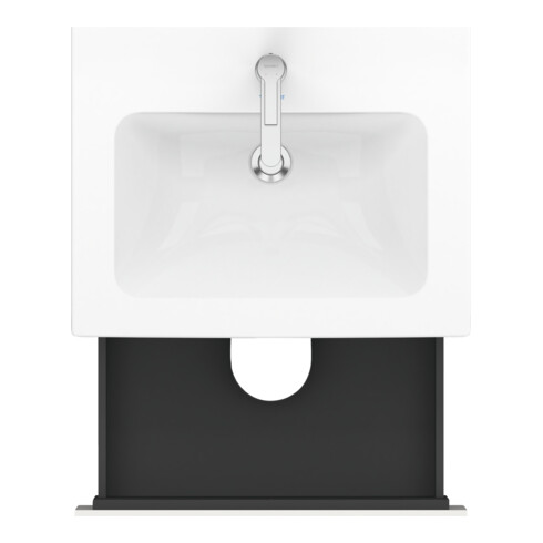 Duravit Waschtischunterschrank L-Cube 62x48,1cm, we. hgl, 2 Schub., wandhängend