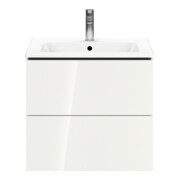 Duravit Waschtischunterschrank L-Cube 62x48,1cm, we. hgl, 2 Schub., wandhängend-4