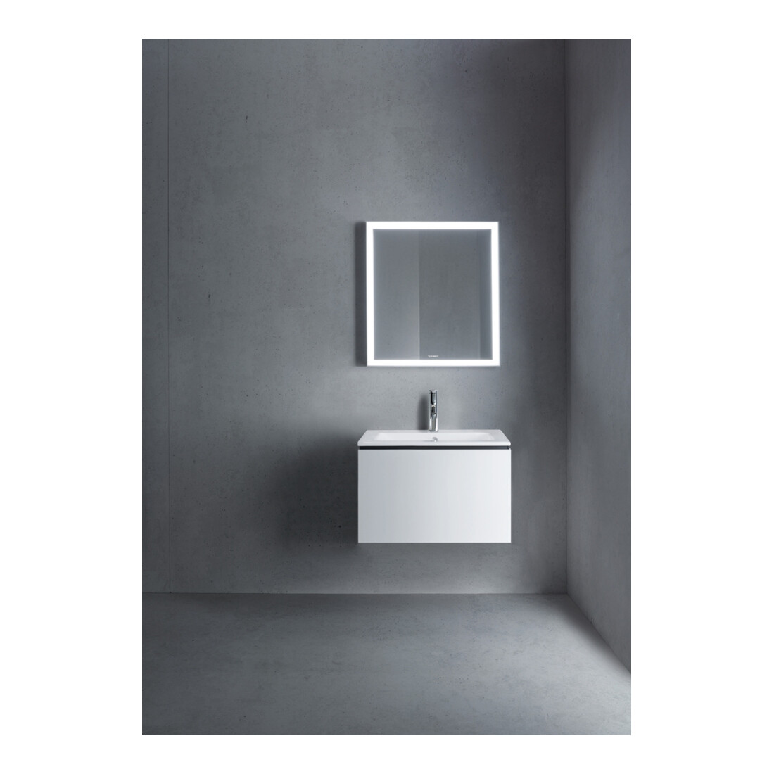 Duravit Waschtischunterschrank L-Cube 62x48,1cm, we. ma, 1 Auszug, wandhängend