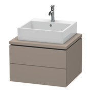 Duravit Waschtischunterschrank L-Cube 62x54,7cm, bas. ma, f Kons, 2 Schub.