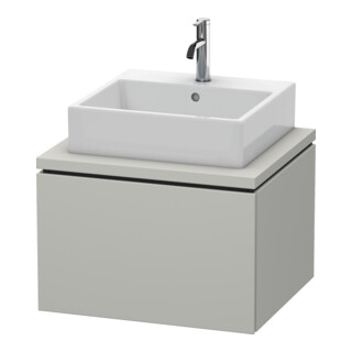 Duravit Waschtischunterschrank L-Cube 62x54,7cm, betongr ma, f Kons, 1 Auszug