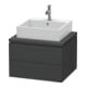 Duravit Waschtischunterschrank L-Cube 62x54,7cm, graph ma, f Kons, 2 Schub.-1