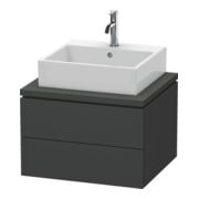 Duravit Waschtischunterschrank L-Cube 62x54,7cm, graph ma, f Kons, 2 Schub.