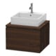 Duravit Waschtischunterschrank L-Cube 62x54,7cm, Nussb geb., f Kons, 1 Auszug-1
