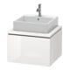 Duravit Waschtischunterschrank L-Cube 62x54,7cm, Nussb Nat, f Kons, 1 Auszug-5