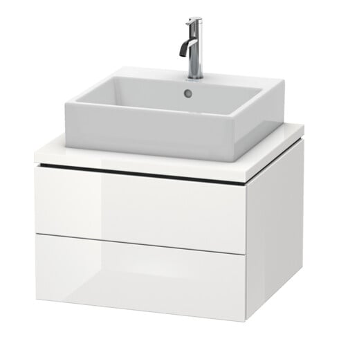 Duravit Waschtischunterschrank L-Cube 62x54,7cm, we. hgl, f Kons, 2 Schub.
