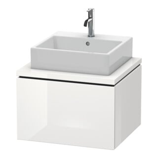 Duravit Waschtischunterschrank L-Cube 62x54,7cm, we. hgl, f Konsole, 1 Auszug