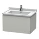 Duravit Waschtischunterschrank L-Cube 67x46,9cm, betongr ma, 1 Ausz., wandhängend-1