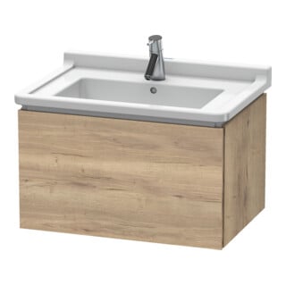 Duravit Waschtischunterschrank L-Cube 67x46,9cm, Ei marm., 1 Ausz., wandhängend