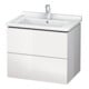 Duravit Waschtischunterschrank L-Cube 67x46,9cm, Ei Nat, 2 Schubk., wandhängend-3