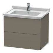 Duravit Waschtischunterschrank L-Cube 67x46,9cm, f Gr s-matt, 2 Schub., wandhängend-1