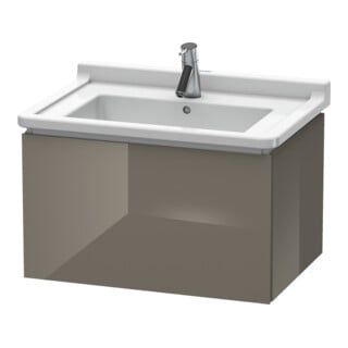 Duravit Waschtischunterschrank L-Cube 67x46,9cm, flan. Gr hgl, 1 Ausz., wandhängend