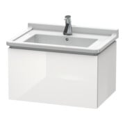 Duravit Waschtischunterschrank L-Cube 67x46,9cm, we. hgl, 1 Ausz., wandhängend