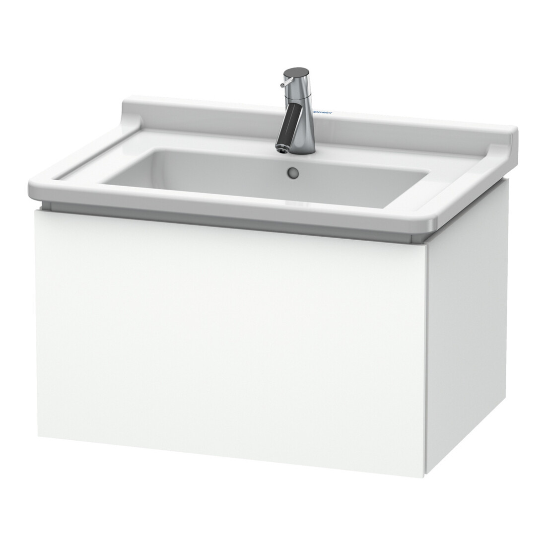 Duravit Waschtischunterschrank L-Cube 67x46,9cm, we. ma, 1 Auszug, wandhängend