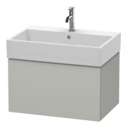 Duravit Waschtischunterschrank L-Cube 68,4x45,9cm, betongr ma, 1 Ausz., wandhängend