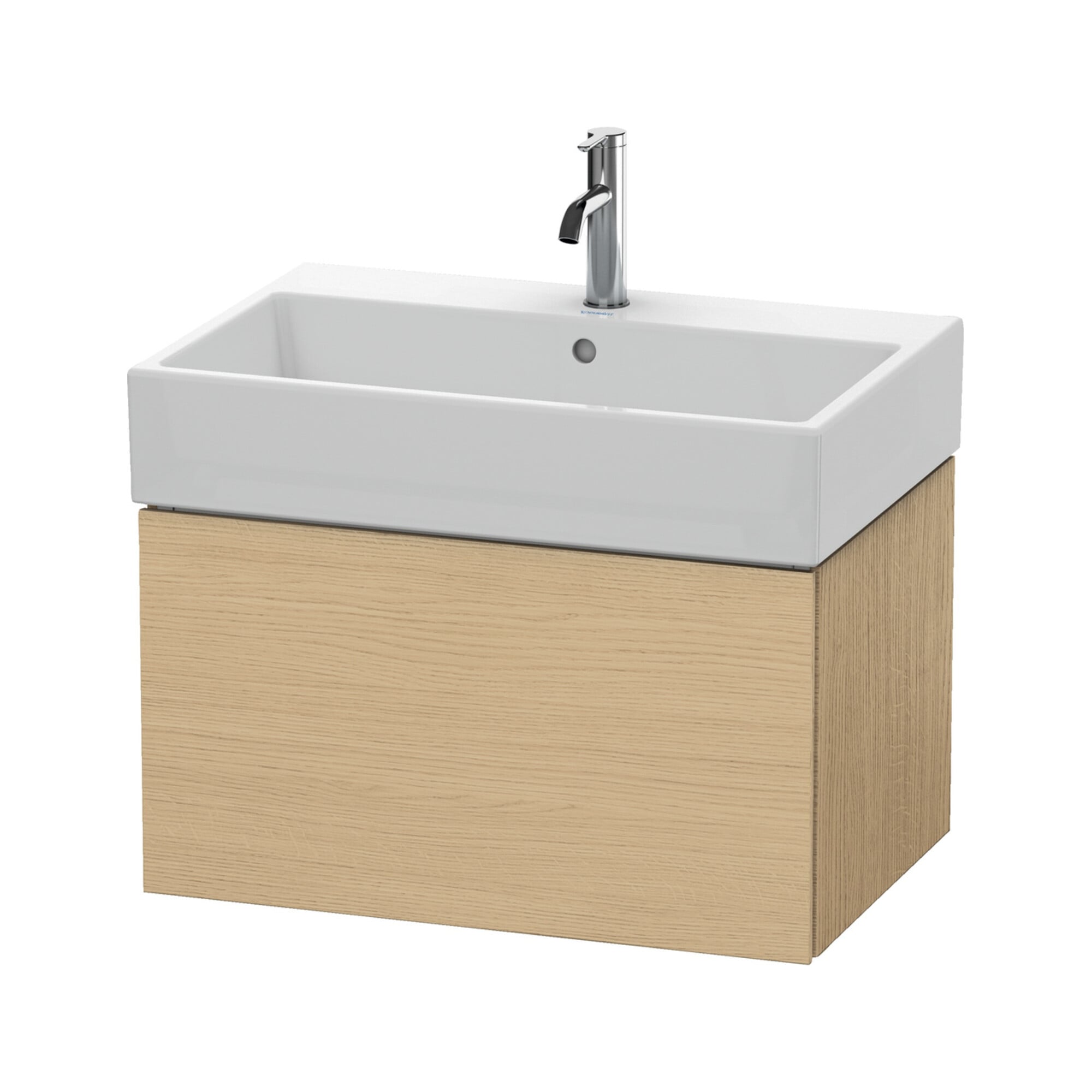 Duravit Waschtischunterschrank L-Cube 68,4x45,9cm, Ei Nat, 1 Ausz., wandhängend