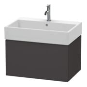 Duravit Waschtischunterschrank L-Cube 68,4x45,9cm, graph matt, 1 Ausz., wandhängend
