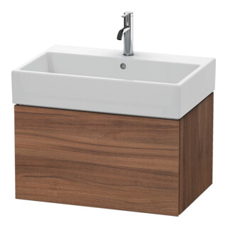 Duravit Waschtischunterschrank L-Cube 68,4x45,9cm, Nussb Nat, 1 Ausz., wandhängend
