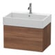 Duravit Waschtischunterschrank L-Cube 68,4x45,9cm, Nussb Nat, 1 Ausz., wandhängend-1
