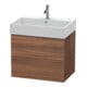 Duravit Waschtischunterschrank L-Cube 68,4x45,9cm, Nussb Nat, 2 Schub., wandhängend-1