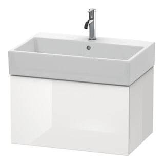 Duravit Waschtischunterschrank L-Cube 68,4x45,9cm, we. hgl, 1 Ausz., wandhängend