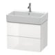 Duravit Waschtischunterschrank L-Cube 68,4x45,9cm, we. hgl, 2 Schub., wandhängend-3