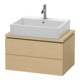 Duravit Waschtischunterschrank L-Cube 72x47,7cm, Ei Nat, f Kons, 2 Schubkästen-1
