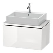 Duravit Waschtischunterschrank L-Cube 72x47,7cm, Ei sw, für Konsole, 1 Auszug-4
