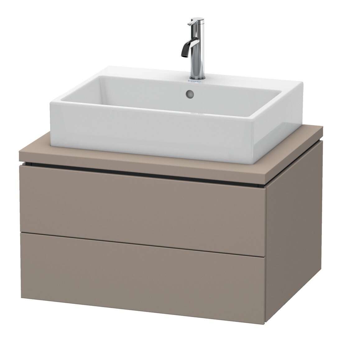 Duravit Waschtischunterschrank L-Cube 72x54,7cm, bas. ma, f Kons, 2 Schub.