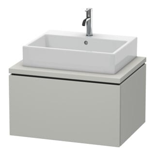 Duravit Waschtischunterschrank L-Cube 72x54,7cm, betongr ma, f Kons, 1 Auszug