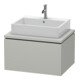 Duravit Waschtischunterschrank L-Cube 72x54,7cm, betongr ma, f Kons, 1 Auszug-1
