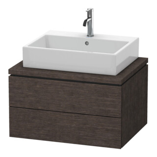 Duravit Waschtischunterschrank L-Cube 72x54,7cm, E dkl. geb., f Kons, 2 Schub.