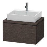 Duravit Waschtischunterschrank L-Cube 72x54,7cm, Ei dkl. geb., f Kons, 1 Ausz.