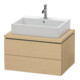 Duravit Waschtischunterschrank L-Cube 72x54,7cm, Ei Nat, f Kons, 2 Schubkästen-1