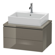 Duravit Waschtischunterschrank L-Cube 72x54,7cm, f Gr hgl, f Kons, 2 Schub.