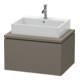 Duravit Waschtischunterschrank L-Cube 72x54,7cm, f Gr s-matt, f Kons, 1 Ausz.-1