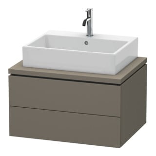 Duravit Waschtischunterschrank L-Cube 72x54,7cm, f Gr s-matt, f Kons, 2 Schub.