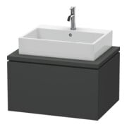 Duravit Waschtischunterschrank L-Cube 72x54,7cm, graph ma, f Konsole, 1 Auszug