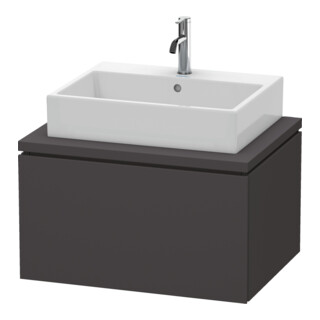 Duravit Waschtischunterschrank L-Cube 72x54,7cm, graph matt, f Kons, 1 Auszug