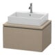 Duravit Waschtischunterschrank L-Cube 72x54,7cm, leinen, für Konsole, 1 Auszug-1