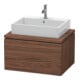 Duravit Waschtischunterschrank L-Cube 72x54,7cm, Nussb dkl., f Kons, 1 Auszug-1