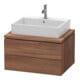 Duravit Waschtischunterschrank L-Cube 72x54,7cm, Nussb Nat, f Kons, 2 Schub.-1