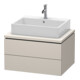 Duravit Waschtischunterschrank L-Cube 72x54,7cm, Tau matt, f Kons, 2 Schub.-1